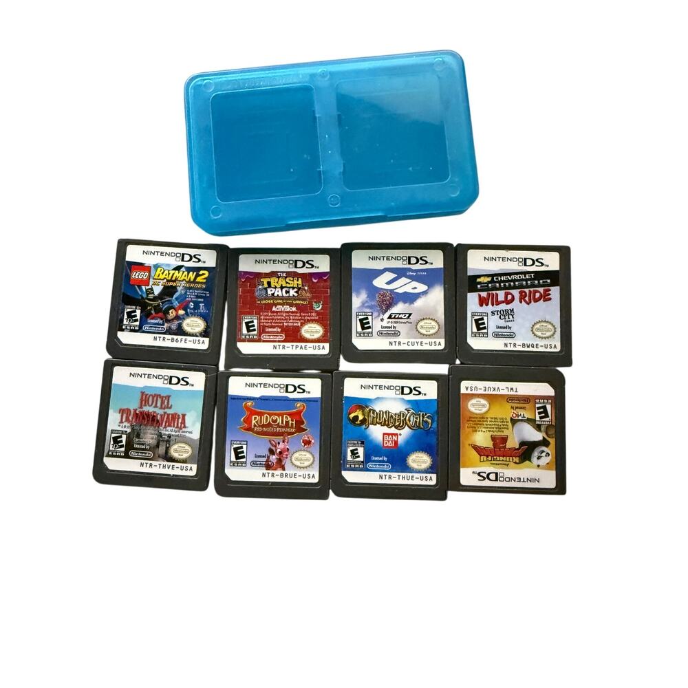 Nintendo DS Game Lot of 8 Untested